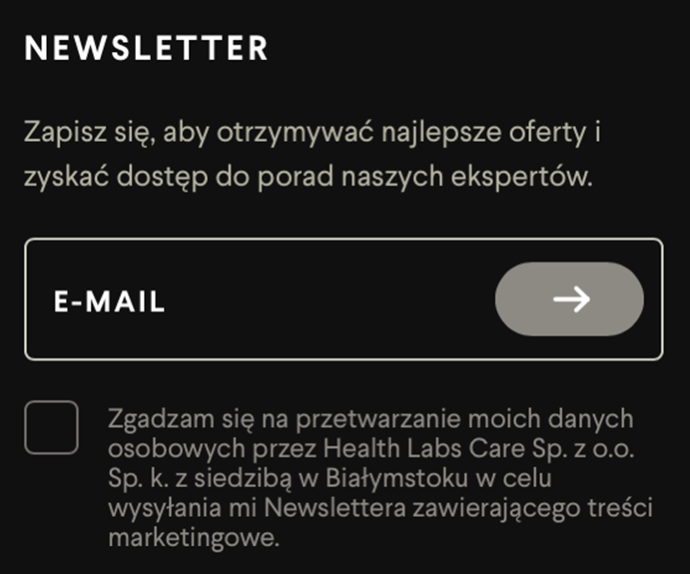 Health Labs newsletter