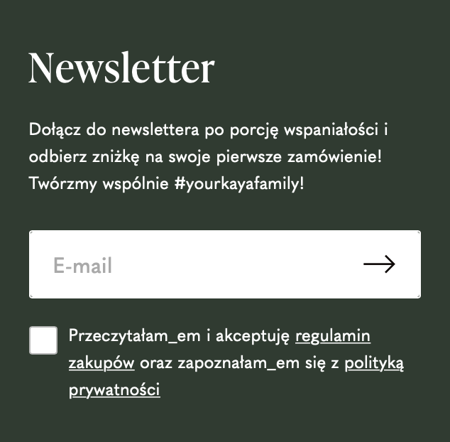 Your KAYA newsletter