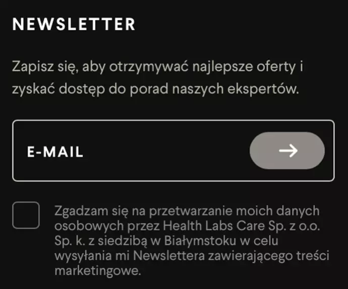 Health Labs newsletter